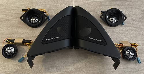 Harman/Kardon ツィーター BMW E81 E82 E88 HARMAN KARDON TOP HIFI TWEETERS COVERS SET