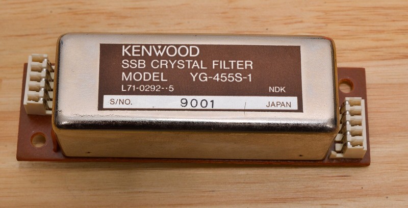 KENWOOD　YG-455S-1　SSB　CRYSTAL　FILTER KENWOOD YG-455S-1 PLUG IN SSB FILTER TS-850S TS-950S | eBay