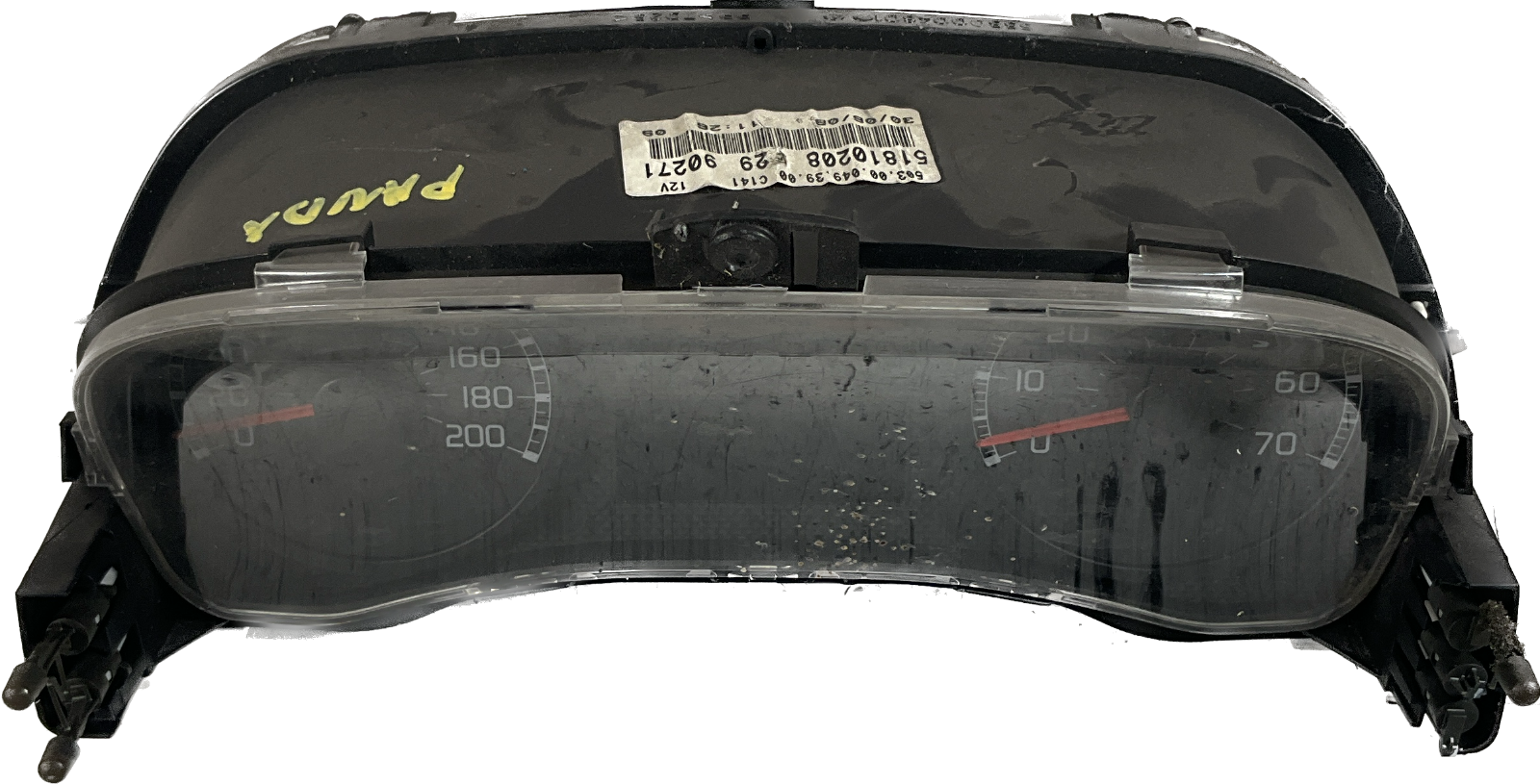 Quadro strumenti cruscotto FIAT PANDA (169) 1.2 NATURAL POWER 2012 cod 51810208