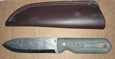 Battle Horse Knives Bushman Fixed Blade Black Micarta (5.5'' Blade) BHK