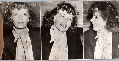 Greta Garbo (1940s)   Vintage Hollywood Beauty Stunning Portrait Photo M 316
