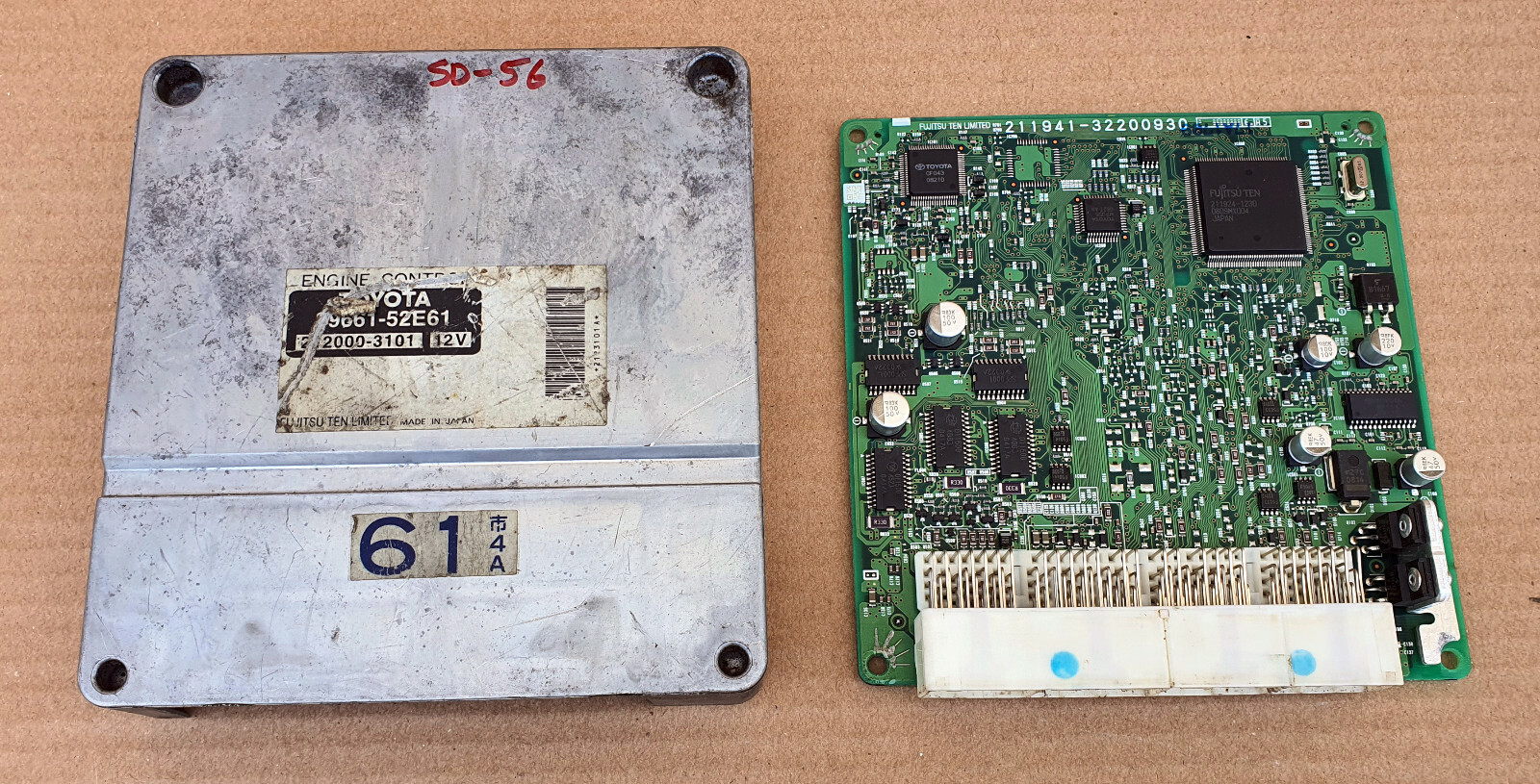 TOYOTA Porte 2008 CBA-NNP15 89661-52E61 Ecu Ecm oem jdm used