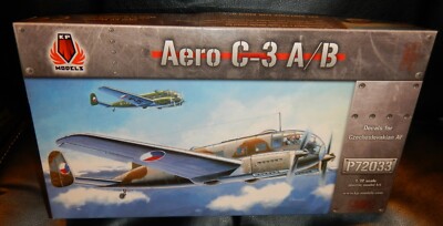 Aero C-3 A B Czech Transport Plane 1/72 KP Model Kit  