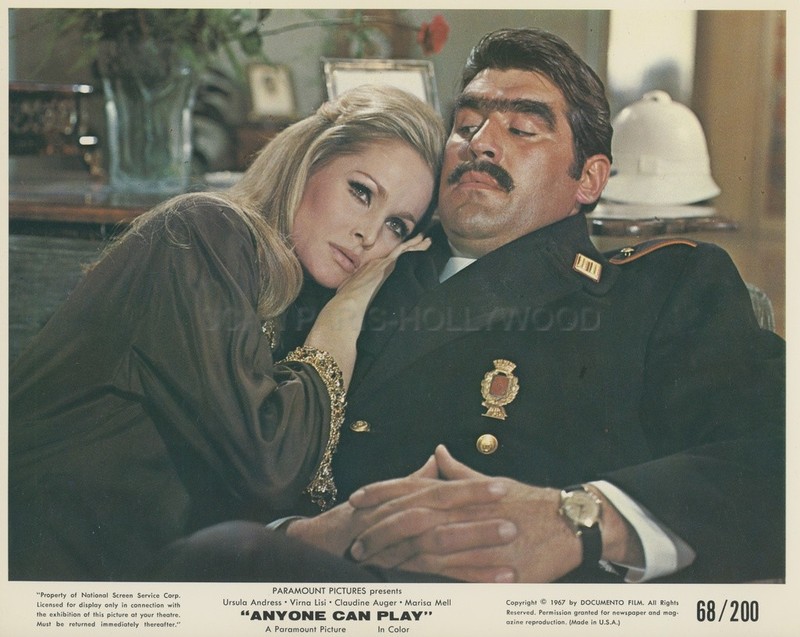 Sexy Ursula Andress Mario Adorf Le Dolci Signore 1968 Vintage Lobby Card  #14