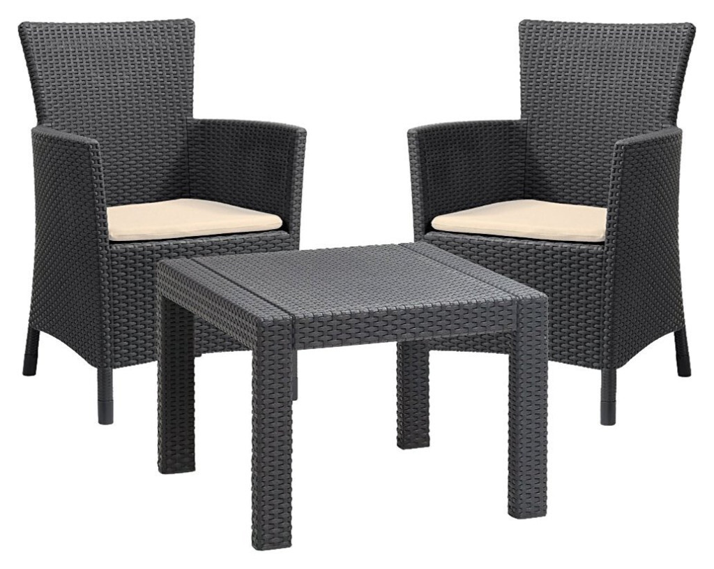 Allibert Good Allibert Corfu Box Set Antracit Ed Poduky With