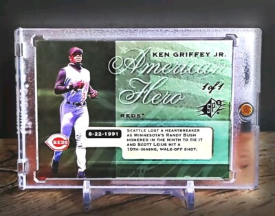 2008 SPx - Ken Griffey Jr 1/1  American Hero 