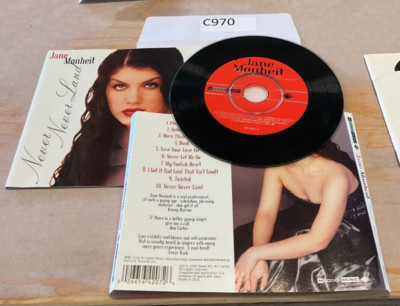 Never Neverland - Audio CD By Jane Monheit - No Case No Tracking #C970