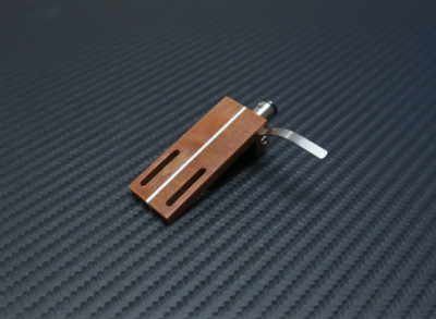 Custom-made Headshell for Tonearms with SME / Ortofon Type Connector PANZERHOLZ