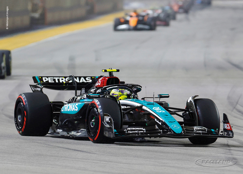Sparky Mercedes-AMG PETRONAS F1 No.63 W15 Winner LasVegas GP