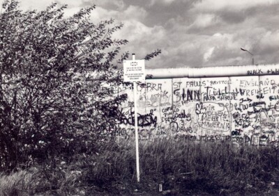 Berlin - ''DIE MAUER''  in den 80er Jahren