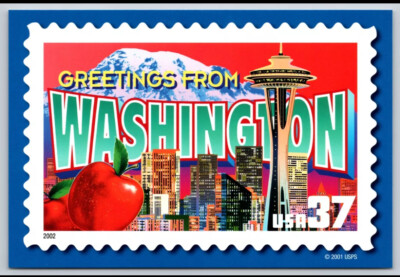 USPS Jumbo Greetings From America 50 State  Postcards USA 34 5x7 Save on more