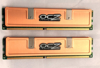OCZ Premier 1GB (2 x 512MB) DDR 400 (PC 3200) Dual Channel Desktop Memory Kit