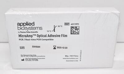 Applied 4311971 MicroAmp Optical Adhesive Film (pk of 100)