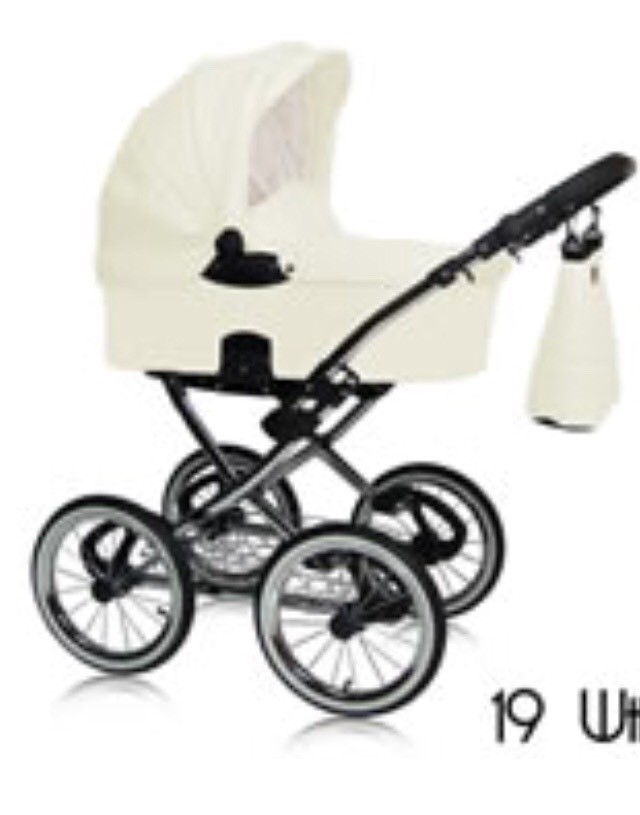 White pram 3in1 in Rhymney, Blaenau Gwent Gumtree