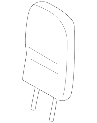 Genuine Mitsubishi Headrest 6971A736XB