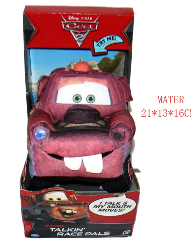 Disney Cars Mater Talkin' Race Pals Talking Sound Stuffed Plush Doll