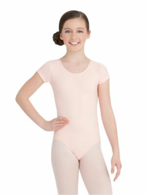 Capezio Ballet Pink Cap Sleeve Leotard Size I/CH