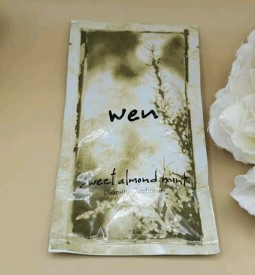 Wen By Chaz Dean Sweet Almond Mint Cleansing Conditioner 2 fl New 