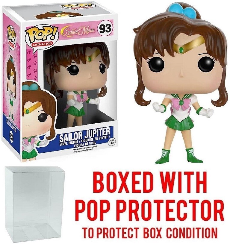 Funko Pop Sailor Moon : Sailor Jupiter #93 Vinyl Figure "Min