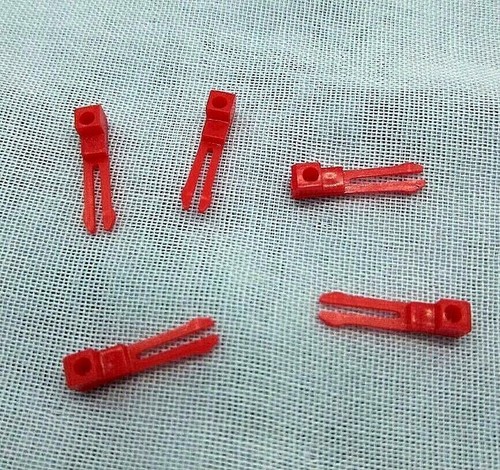 5 x Tension Regulate Pin (Red)  #B10061235 Singer, Merrylock, Huskylock etc.