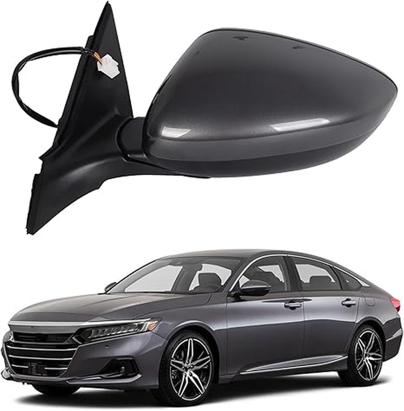 Left Driver Side Mirror Assembly for Honda Accord LX Sport 1.5T 2018-2022 3Pins