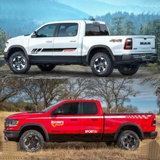 Graphics Vinyl Sticker Decal Fit For Dodge Ram Pickup Trucks Waist Line