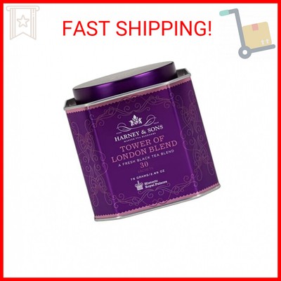 Harney & Sons Tower of London Black Tea with Vanilla, Black Currant, Caramel, an
