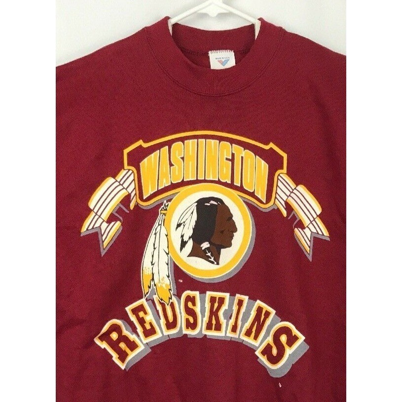 vintage hanes USA RED SKINS レッドスキンズ Vintage 90s Washington Redskins Crewneck Sweatshirt Red NFL