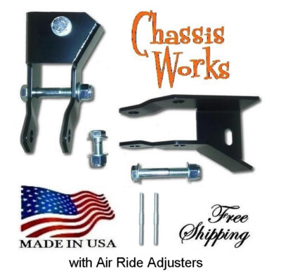 2000-2020 Tahoe Yukon Escalade Suburban Avalanche Rear Air Ride Shock Extenders