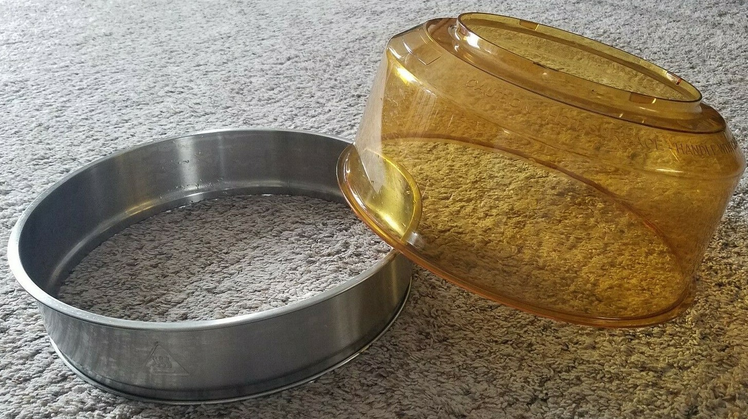 NuWave Pro Plus Infrared Oven Extender Ring Cooking Rack Pizza Kit Accessories