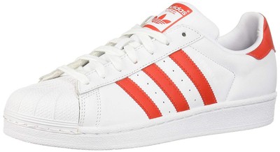 

Женские Adidas Superstar White/Active Red-Black