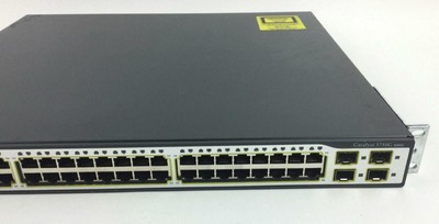 Cisco Catalyst WS-C3750G-48TS-S 48 Port Gigabit Managed Ethernet Switch