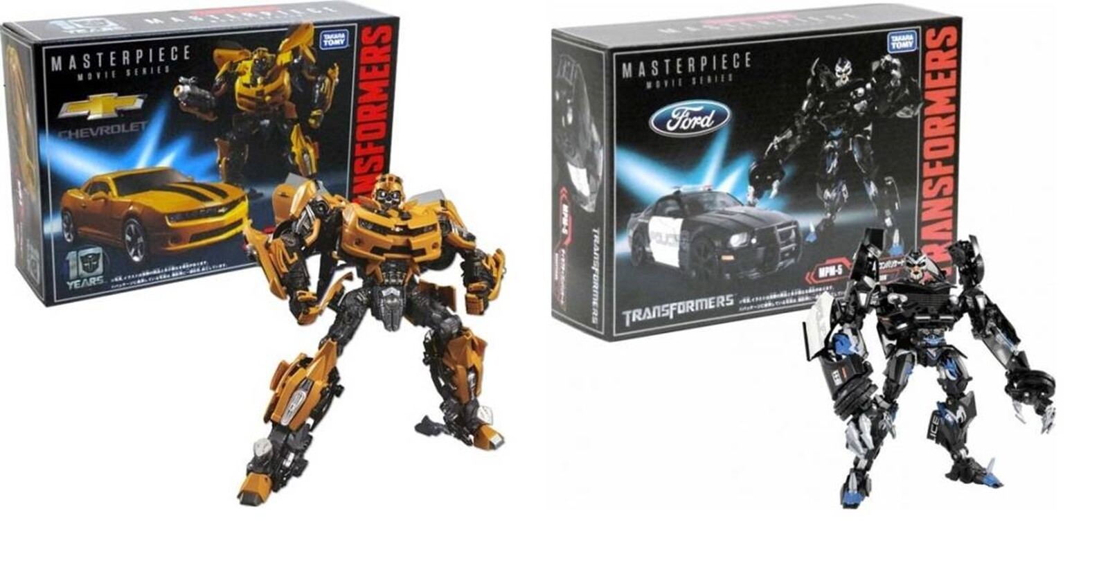 【2点セット】MPM-5バリケード& MPM-3バンブルビー　トランスフォーマー 2点セット】MPM-5バリケード& MPM-3バンブルビー