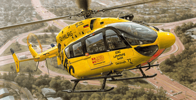 HELLER 1:72 KIT ELICOTTERO EUROCOPTER EC 145 ADAC LUNGHEZZA 181 CM ART 80377