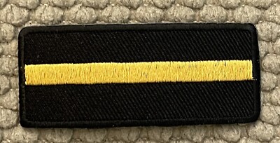 Dispatcher 911 Sleeve Tag Patch 1X2 1/2  Iron On