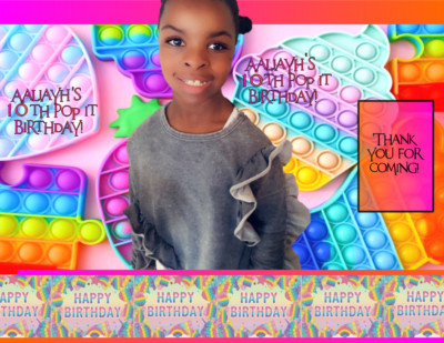 12 Pop It Chip Bags and/or 12 Capri Sun Labels Choice of Custom Design
