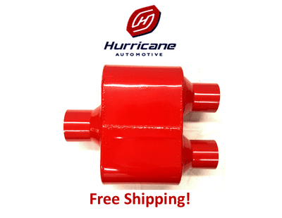 Cherry Bomb Extreme Performance Race Muffler 7425CB 25quot Center  225quot Dual Out
