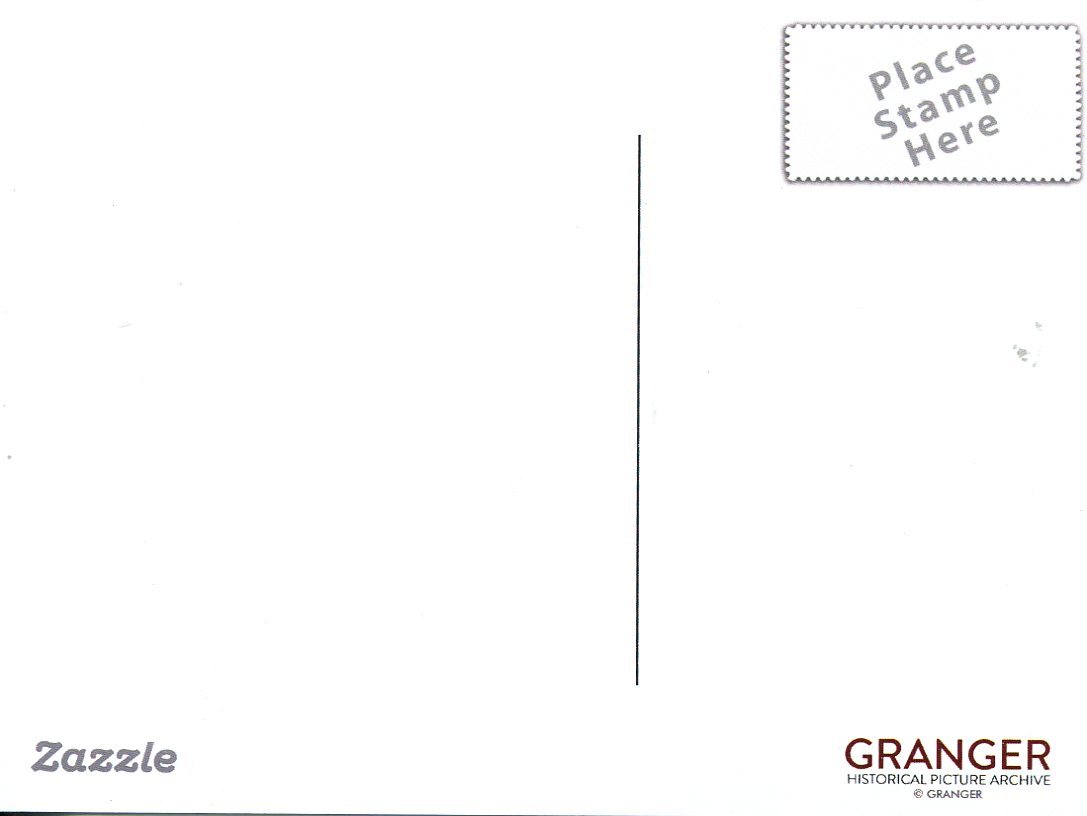 OVER SIZE POST CARD WITH MAP OF THE NEW YORK SUBWAY SYSTEM WITH STOPS & LINES