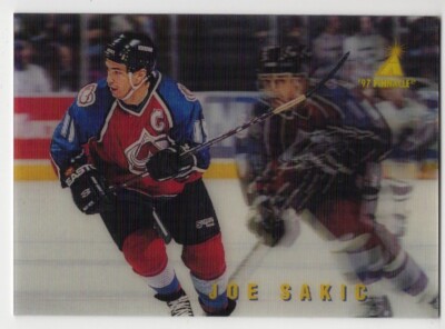 1996-97 Pinnacle McDonald's 3D Ice Breakers Joe Sakic Avalanche #MCD10