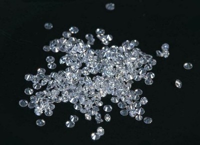1 mm CVD Diamond SI1 DEF Color CVD/HPHT Gemstone 100 PCS LOT Lab Grown Loose