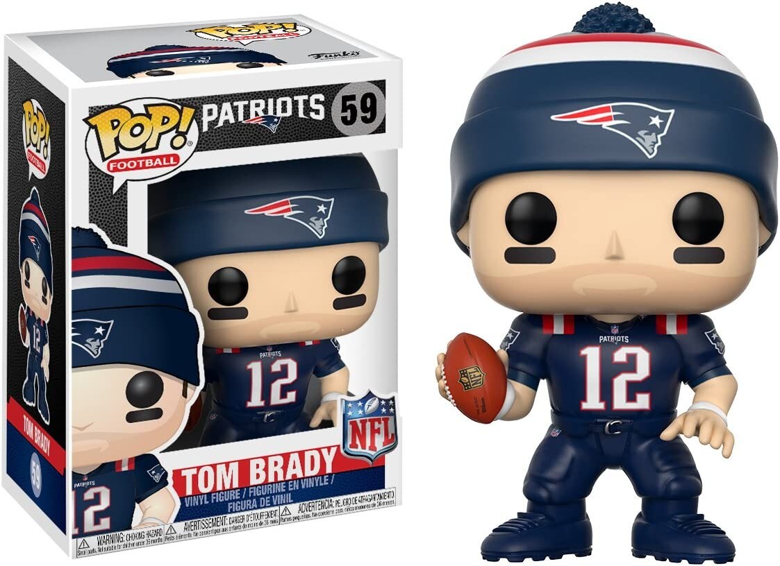 Funko POP! Tom Brady 59 NFL Football New England Patriots