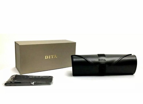 Pre-owned Dita Mach Six Dts 121-01 Yellow Gold Titanium Gray Gradient Authentic Sunglasses