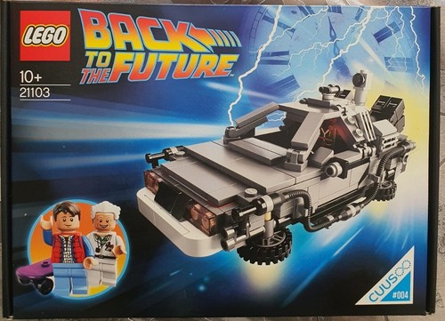LEGO 21103 BACK TO THE FUTURE DELOREAN TIME MACHINE SEALED RETIRED
