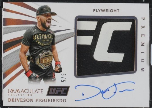2021 Panini Immaculate Collection UFC - Deiveson Figueiredo #PM-DFG
