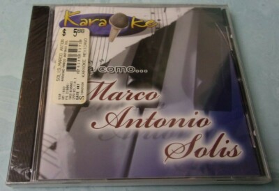 Karaoke Marco Antonio Solis (CD) New Unopened!