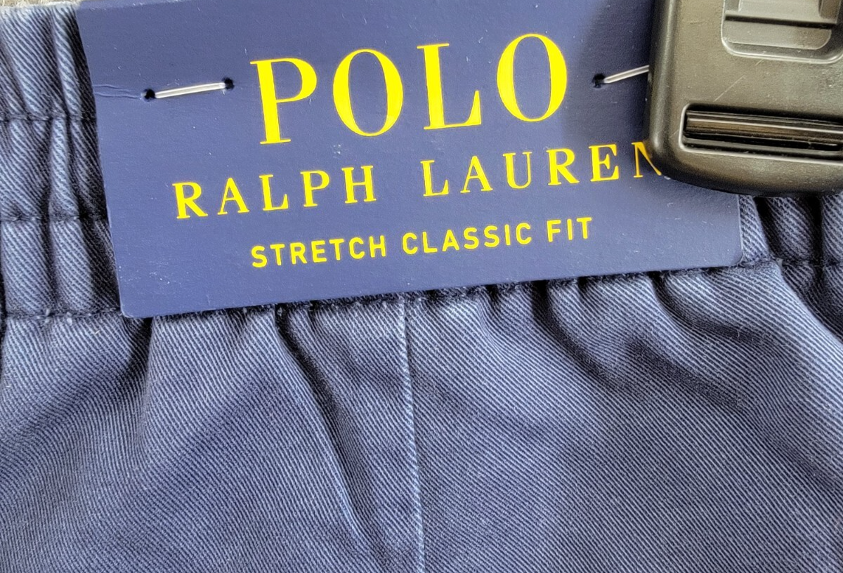Polo Ralph Lauren 6-Inch Polo Prepster P-Wing Shorts Mens XL Navy Button Closure - Picture 17 of 18