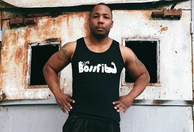 MEN’S BLACK LIVEBOSSFIT TANK