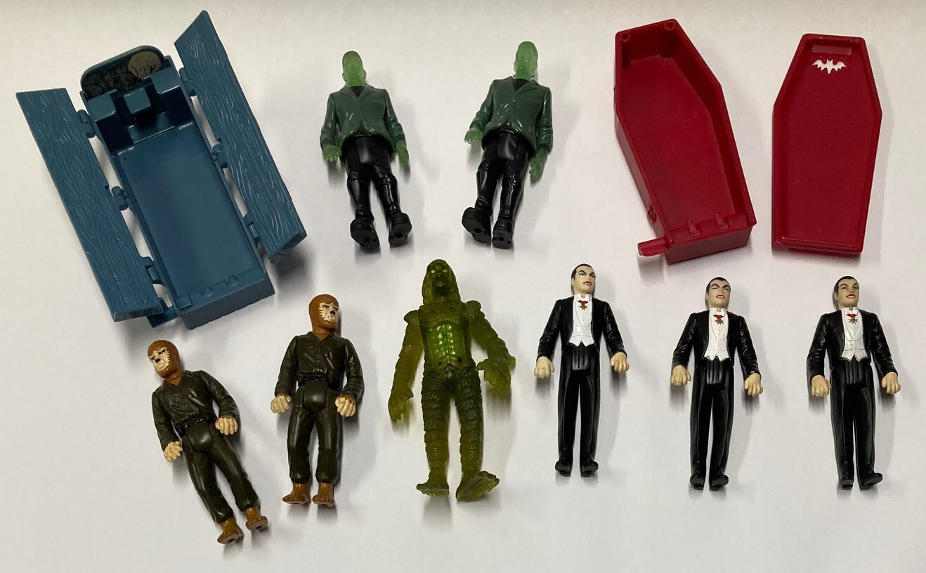 Burger king universal monster toys clearance