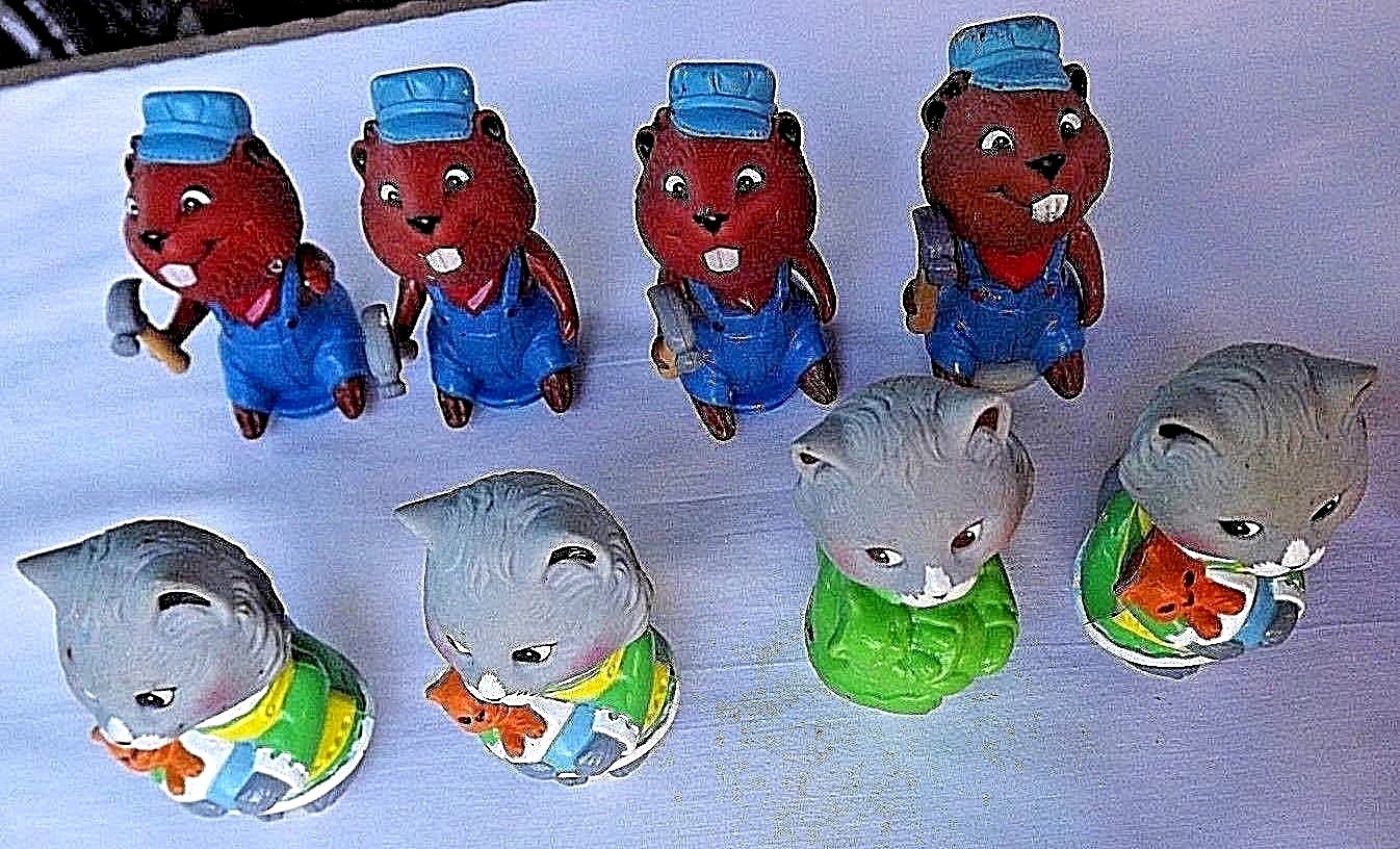 Estate Lot of 21 Mattel 1975 Hub Bubs Happy Hollow Sample Figures