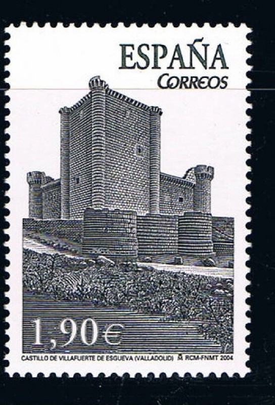 Spanien 3975 - Burg Villafuerte De Esgueva - Castillo, Chateaux, Castle